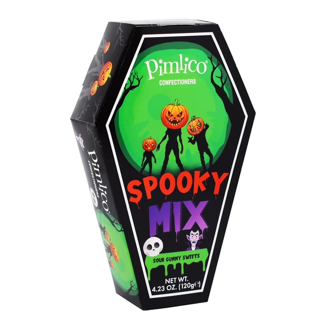 Pimlico Candy Coffin Sour Gummy Sweets 120g - Assorted
