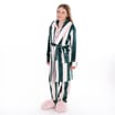 Originals Kids Pink & Green Striped Dressing Gown