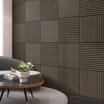 Home Acoustic 60 x 60 Decorative Wall Panels 4 Pack