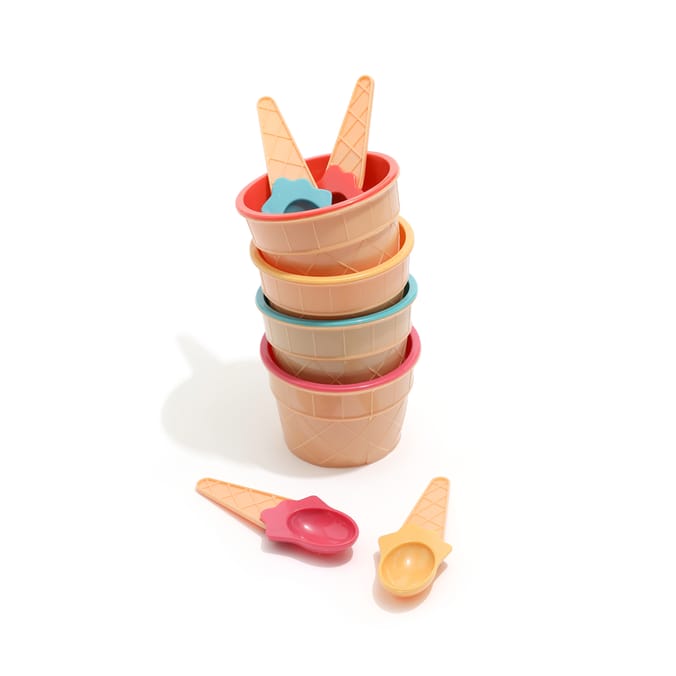 The Outdoor Living Collection Ice Cream Tubs With Spoons