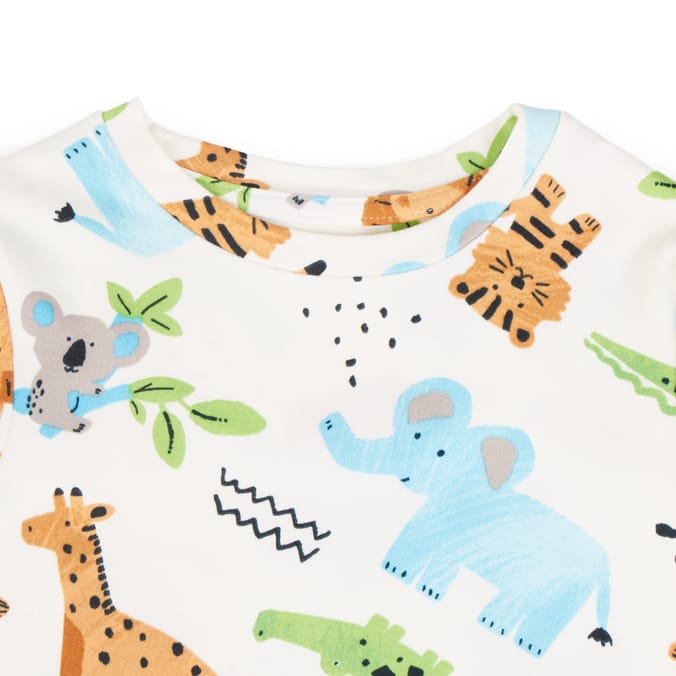 Originals Boys Animal Print Soft Short Pyjama Set