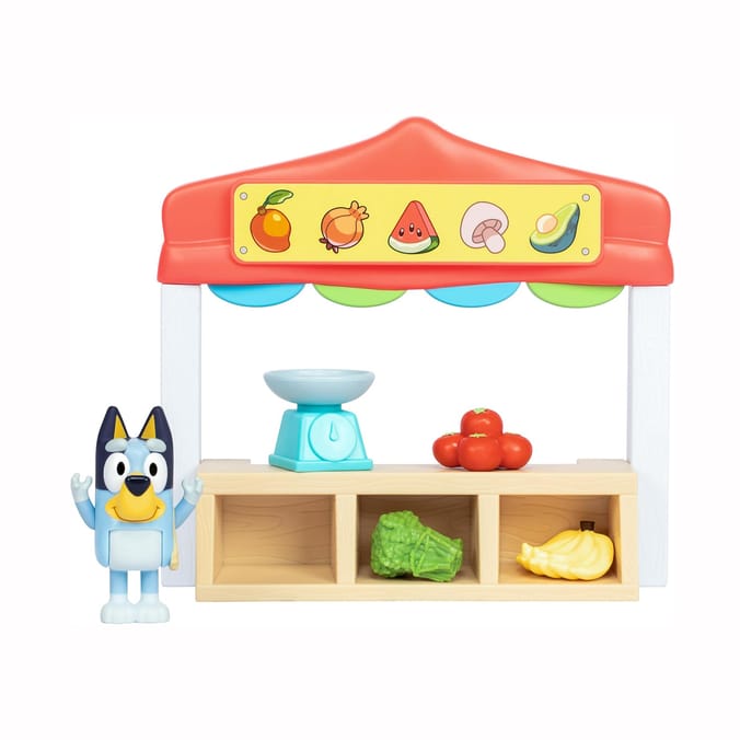 Bluey Mini Bluey Farmers Market Playset