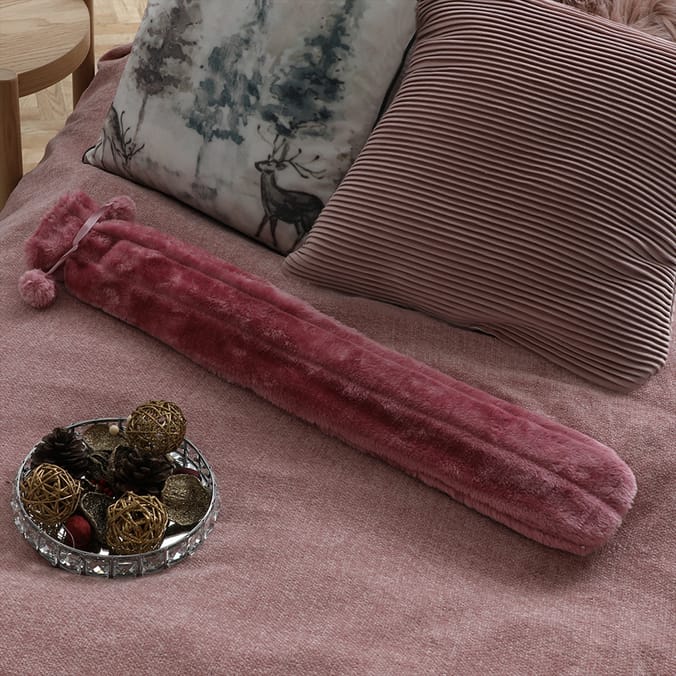 Midnight Bloom Long Hot Water Bottle