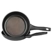 Prestige Nadiya Black Round Aluminium Non-Stick Frying Pan Set
