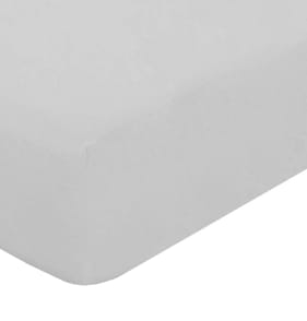 Home Collections Kingsize Fitted Sheet - Silver