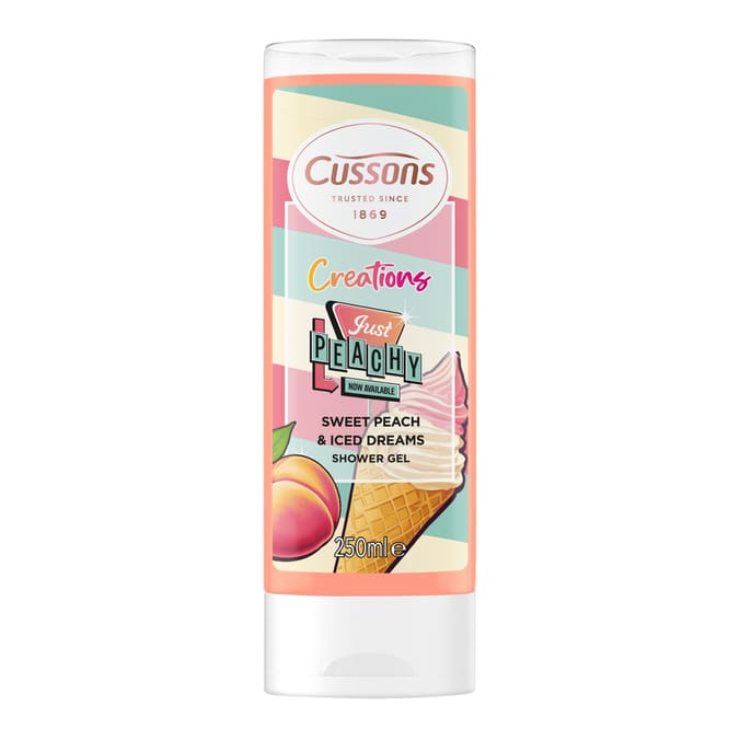 Cussons Creations Just Peachy Shower Gel 250ml