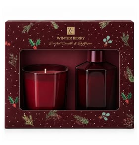 Wickford & Co Scented Candle & Diffuser - Winter Berry