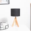 Home Collections: Wood Tripod Table Lamp