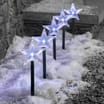 Prestige 5 LED Star Stake Lights