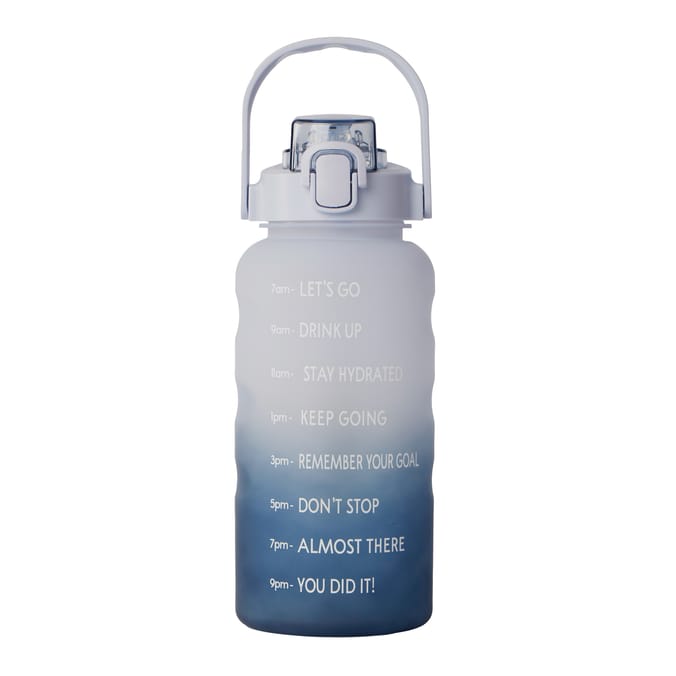 Hydrate 2L Tracker Water Bottle