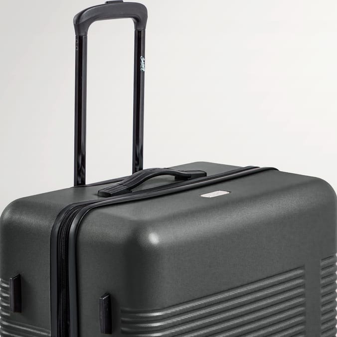 Salisburys Hard Shell Lisbon Expandable Suitcase - Grey
