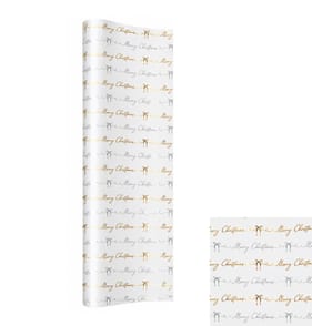 Festive Feeling Luxury 4M Wrapping Paper - Merry Christmas