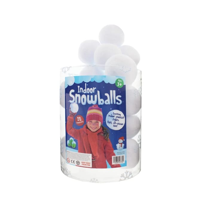 Festive Feeling Indoor Snowballs