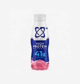 USN Select High Protein Milkshake 500ml - Strawberry x6