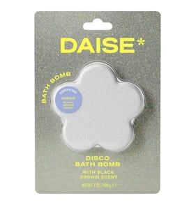 Daise Disco Bath Bomb 198g - Black Orchid Scent