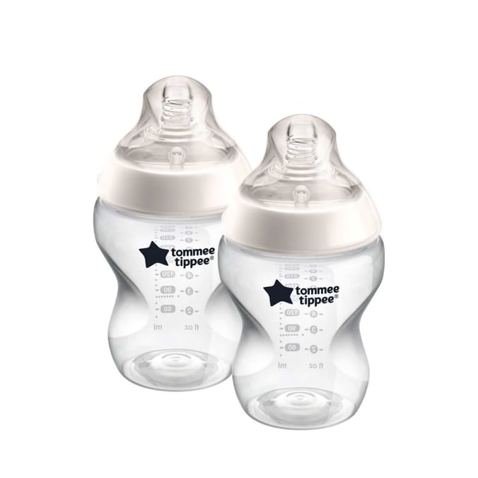 Tommee Tippee Closer To Nature 260ml Bottles 2 Pack