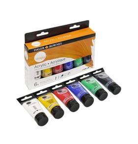 Daler Rowney Simply Acrylic Paint 6 x 30ml