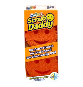 Scrub Daddy Colors Scrubber Twin Pack - Orange