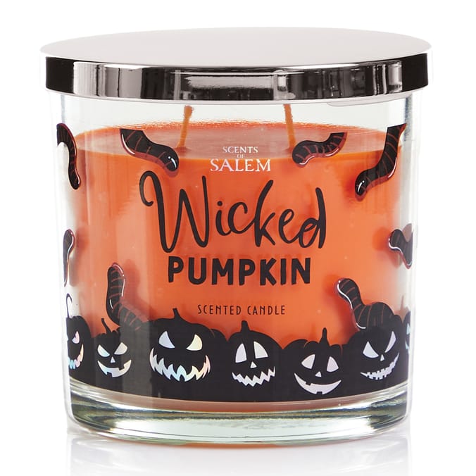 Scents of Salem Halloween Scented Candle 350g - Wicked Pumpkin