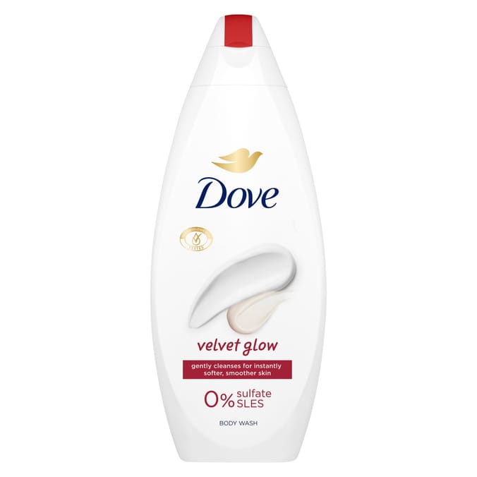 Dove Body Wash Velvet Glow 225ml