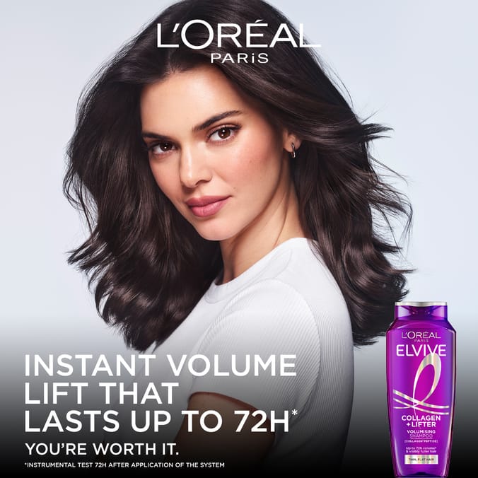 L'Oreal Elvive Collagen + Lifter Volumising Shampoo 500ml