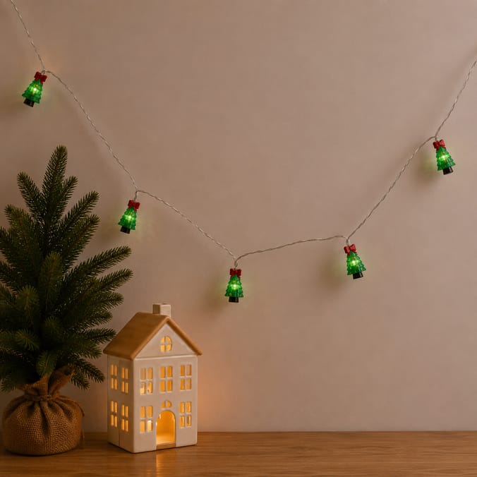 Prestige Battery Operated 10 LED String Lights - Tree
