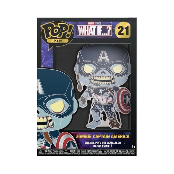 Pop Pin What If...? Zombie Captain America
