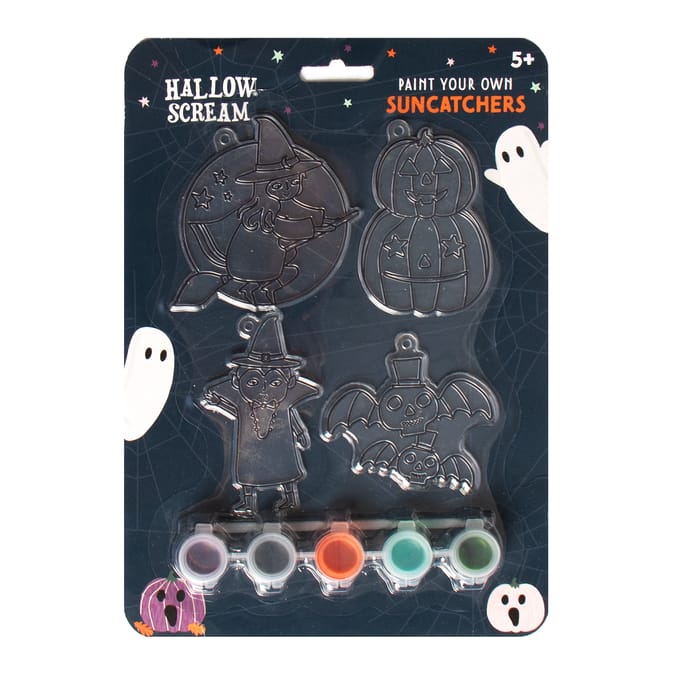 Hallow Scream Paint Your Own Suncatchers