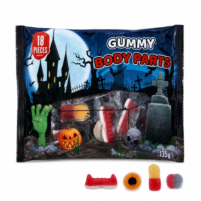 Gummy Body Parts 135g
