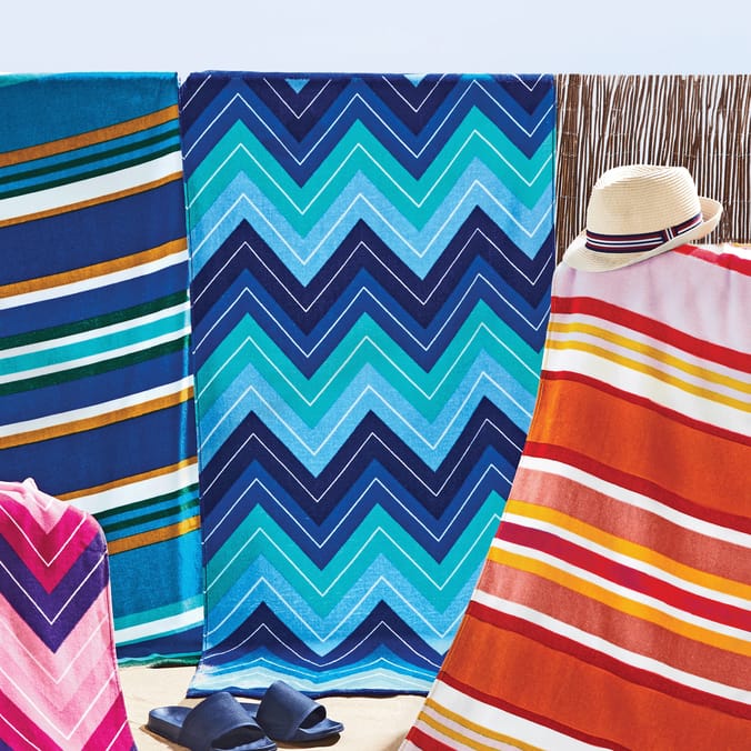 Hello Summer Beach Towel