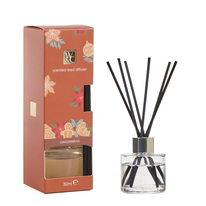 Wickford & Co Scented Reed Diffuser 30ml - Gingerbread