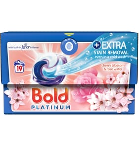 Bold Platinum Pods Washing Liquid Capsules Cherry Blossom 19 Washes
