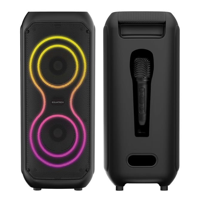 Equatech LED Wireless Karaoke Speaker & Microphone 10W