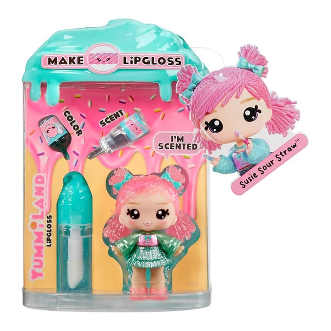 Yummiland Lipgloss Doll - Susie Sour Straw