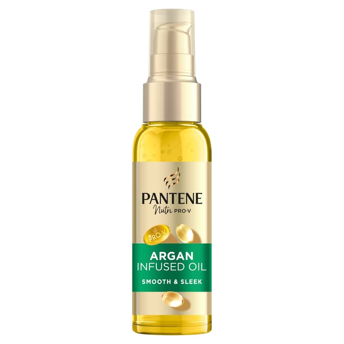 Pantene Pro-V Smooth & Sleek Argan Infused Hair Oil 100ml