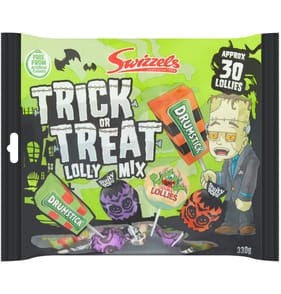 Swizzels Trick or Treat Lolly Mix 330g x2