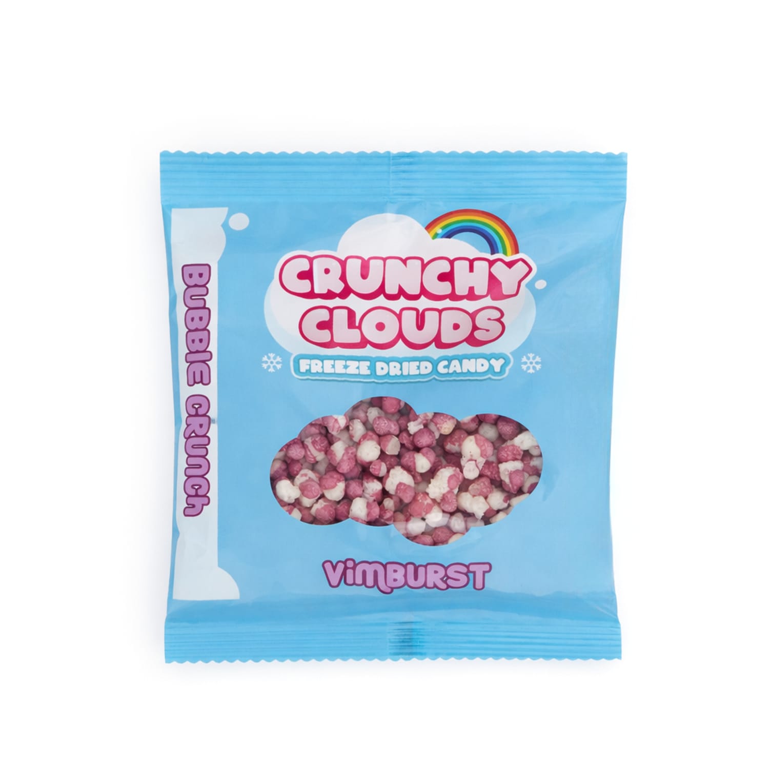 Crunchy Clouds Bubble Crunch 50g - Vimburst | Home Bargains
