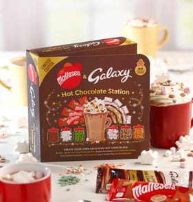 Malteser's & Galaxy Hot Chocolate Station