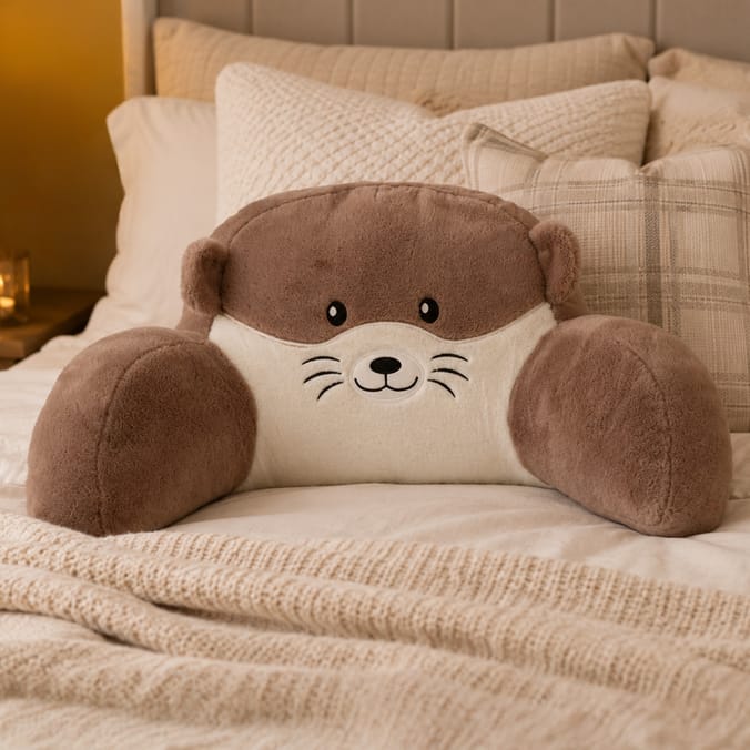 Oscar Otter Cuddle Cushion