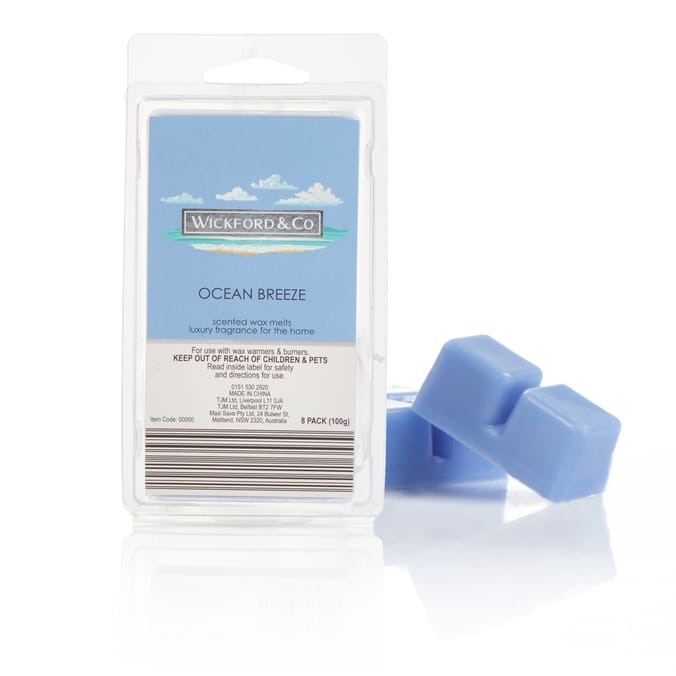 Wickford & Co Scented Wax Melts - Ocean Breeze x2