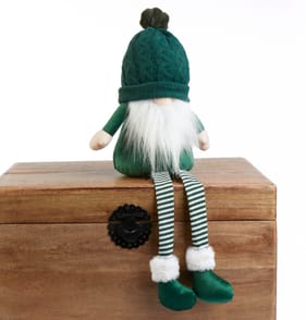 Festive Feeling Medium Sitting Gonk - Green