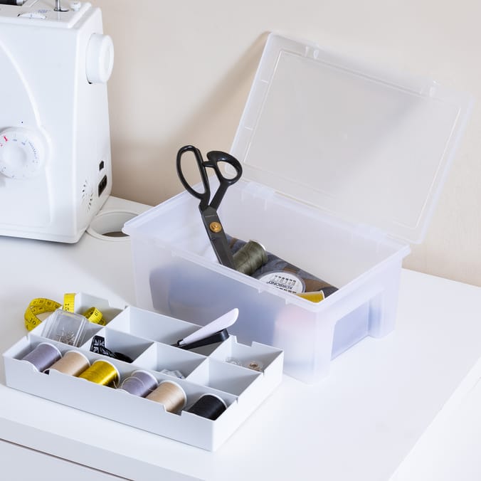 Utility 2 Tier Organiser Box