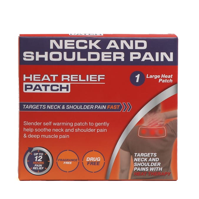  Heat Relief Patch - Neck And Shoulder