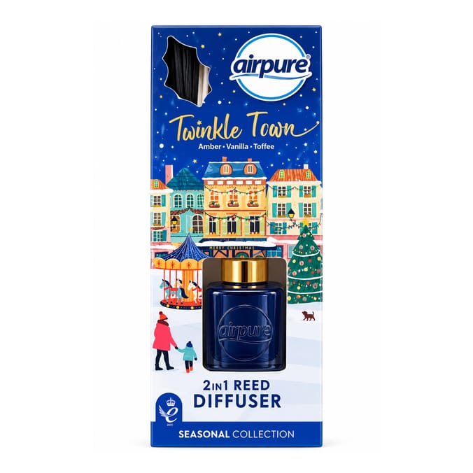 Airpure Reed & Bead Diffuser 2-in-1 30ml - Twinkle Town