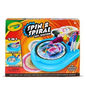 Crayola Spin & Spiral Art Station Set