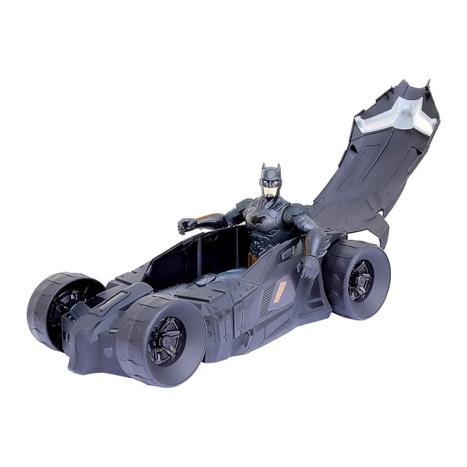 DC Tactical Batman & Batmobile - Black