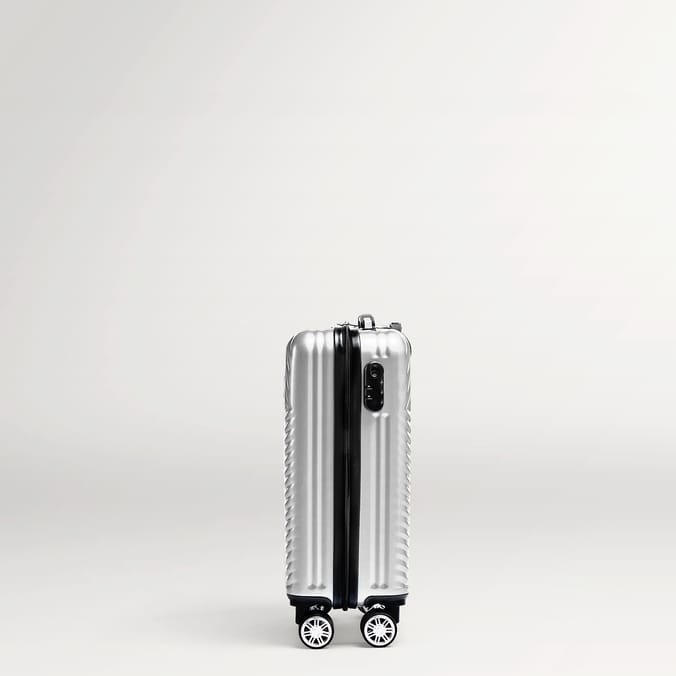 Salisburys Hard Shell Suitcase - Silver