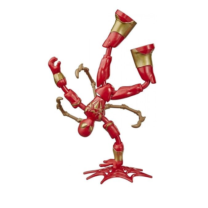 Marvel Spider-Man Bend And Flex Figure - Iron Spider