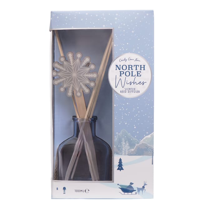 Candy Cane Lane Reed Diffuser 100ml - North Pole Wishes 
