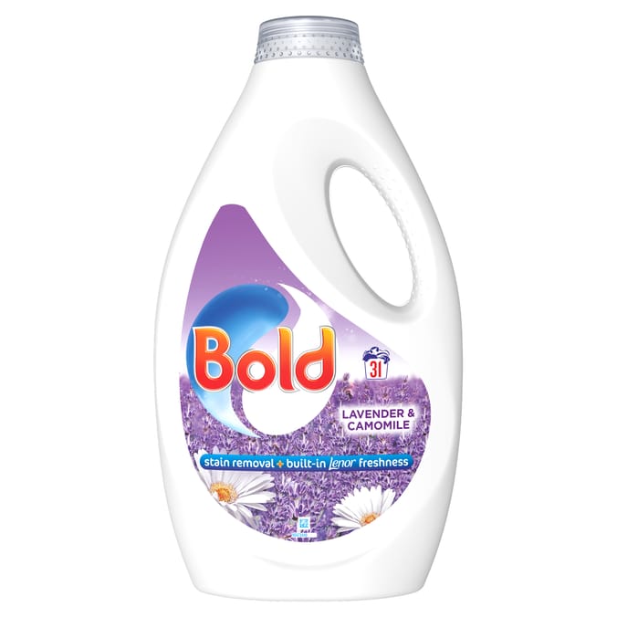 Bold 2in1 Washing Liquid Lavender & Camomile 1023ml 31 Washes